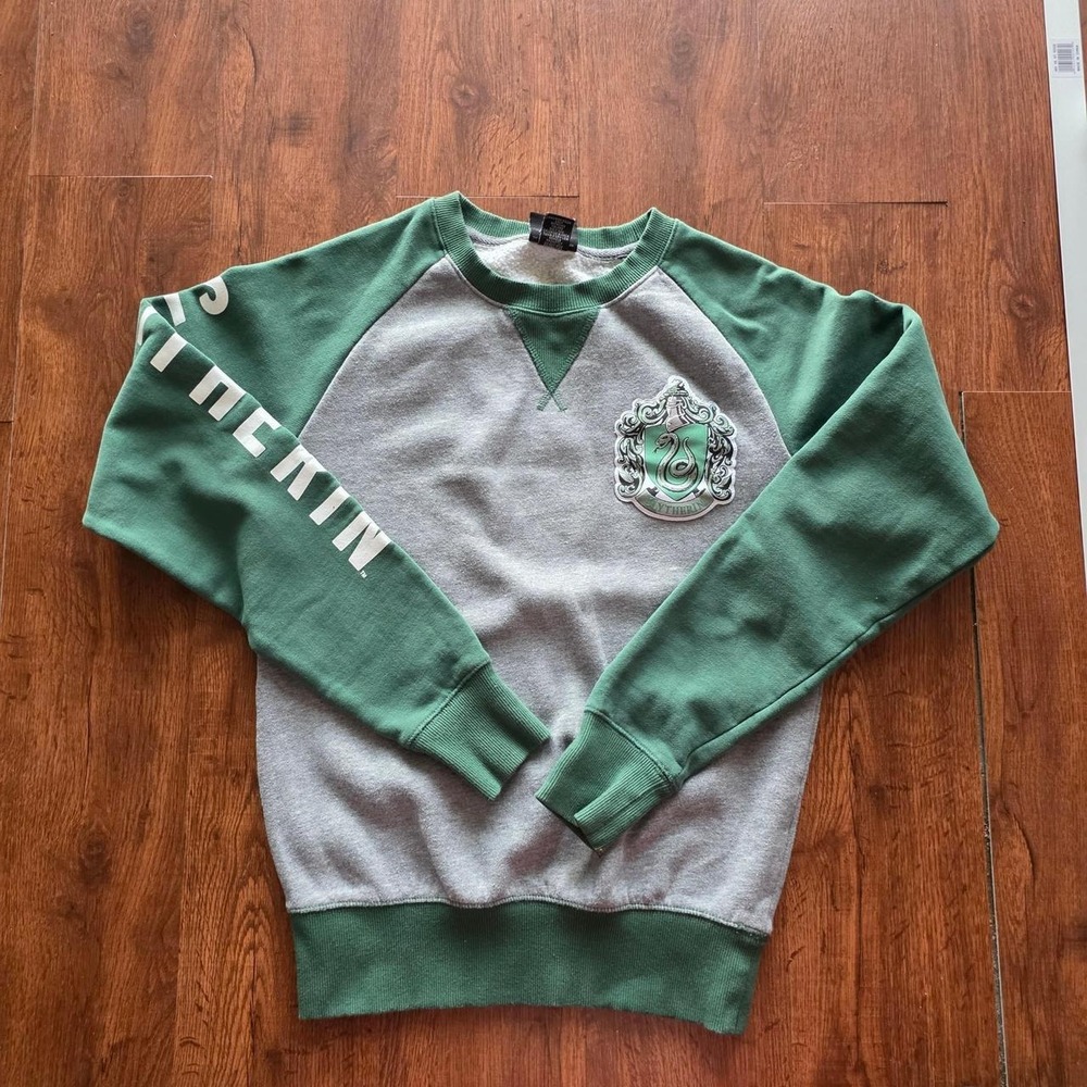 Harry Potter Slytherin green crewneck sweatshirt